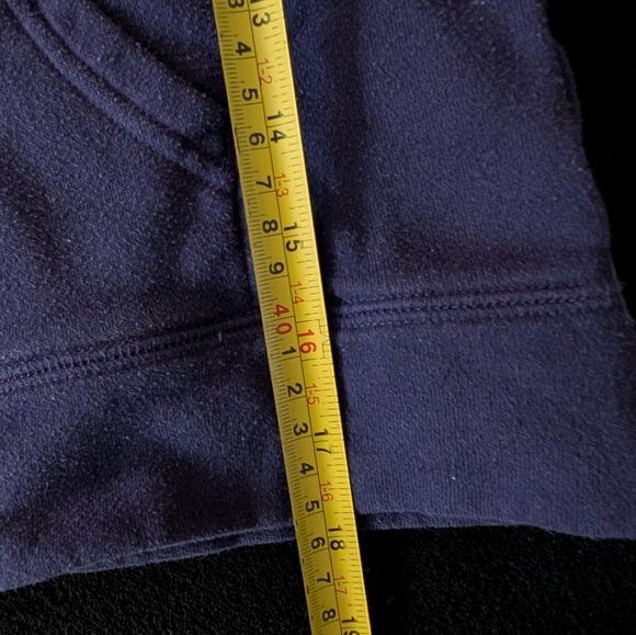 Disney Girls Frozen Hooded Zip Up Hoodie Sweatshirt Blue Glitter Graphic Print - Picture 9 of 10